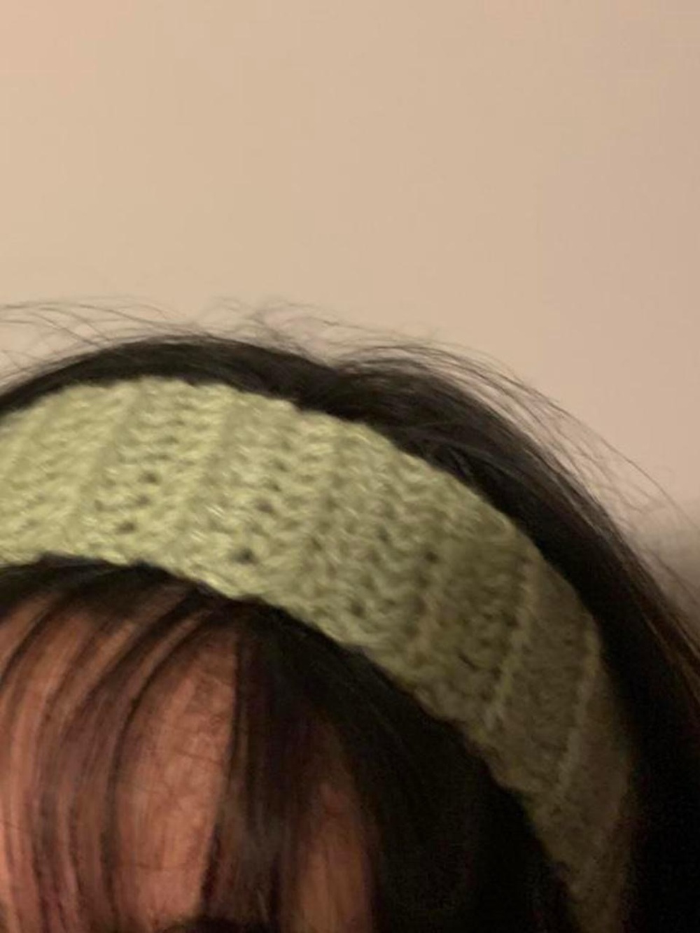 Soft Knit Sage Green Headband